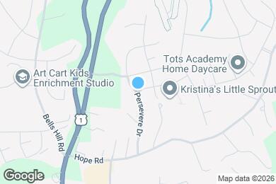 Map image of the property - 1 Masters Dr