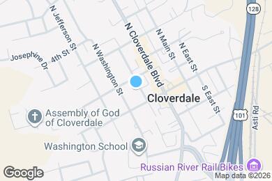 Map image of the property - 119 Commercial St