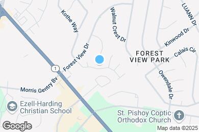Map image of the property - 525 Forest Pointe Pl