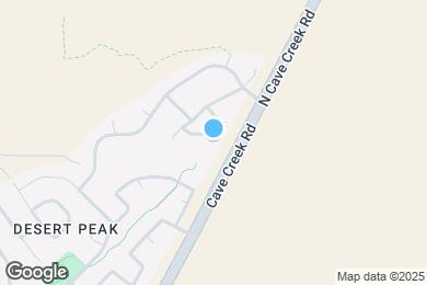 Map image of the property - 2927 E Whispering Wind Dr