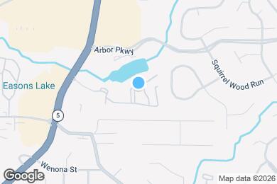 Map image of the property - Lakeside at Arbor Place