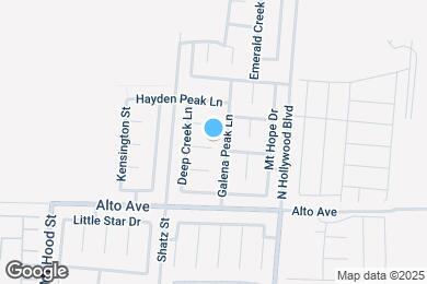 Map image of the property - 6570 Cameron Peak Ct