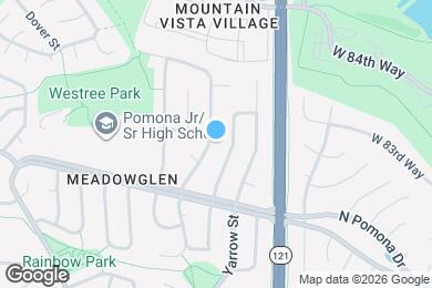 Map image of the property - 8386 Zephyr St