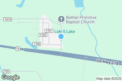 Map image of the property - 620 Co Rd 1616