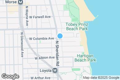 Map image of the property - 6725 N Sheridan Rd