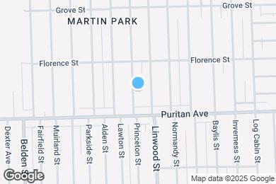 Map image of the property - 16166 Princeton St