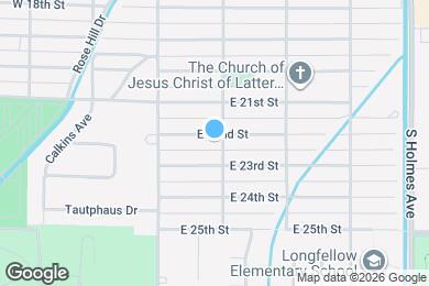 Map image of the property - 2200 S Lee Ave