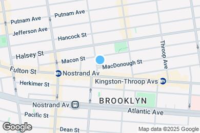 Map image of the property - MacDonough Street