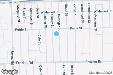 Map image of the property - 26333 Belanger St