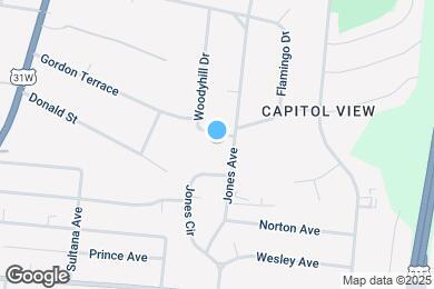 Map image of the property - 2502 Woodyhill Dr