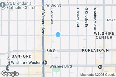Map image of the property - 511 Serrano Ave