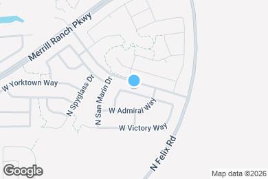 Map image of the property - 5614 W Montebello Way