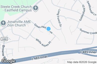 Map image of the property - 10207 Green Hedge Ave