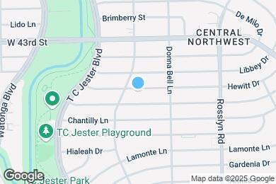 Map image of the property - 2107 Hewitt Dr