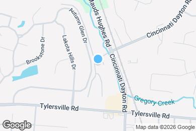 Map image of the property - 7680 Scioto Ct