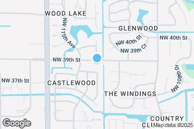 Map image of the property - 11380 NW 39th St