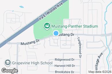 Map image of the property - The Encore on Mustang