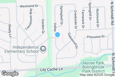 Map image of the property - 200 Valley Dr