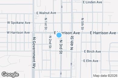Map image of the property - 1131 N 3rd St