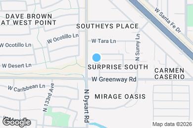 Map image of the property - 15426 N Cactus Ln