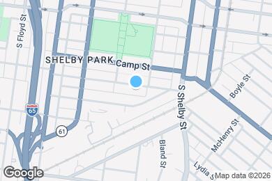 Map image of the property - 626 E Ormsby Ave