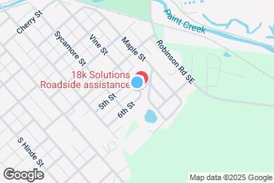 Map image of the property - 1131 Vine St