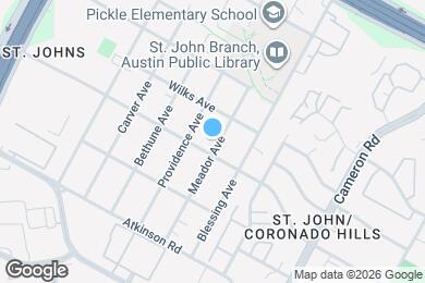 Map image of the property - 7204 Meador Ave
