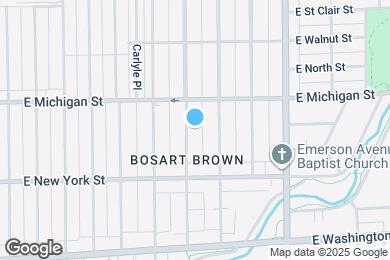 Map image of the property - 415 Dequincy St