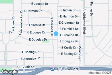 Map image of the property - 403 N Key Blvd