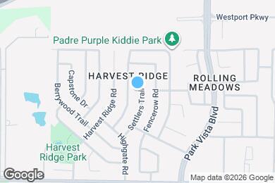 Map image of the property - 13221 Settlers Trail