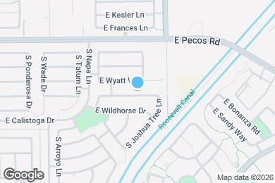 Map image of the property - 3920 E Remington Dr