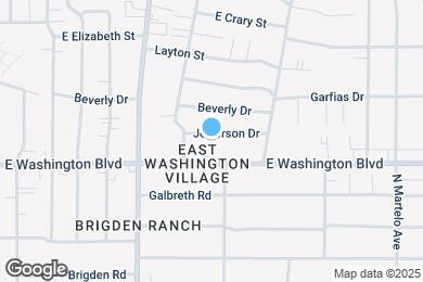 Map image of the property - 1958 Jefferson Dr