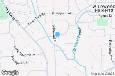 Map image of the property - 5617 Vista Bonita Dr S