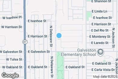 Map image of the property - 670 N Exeter St