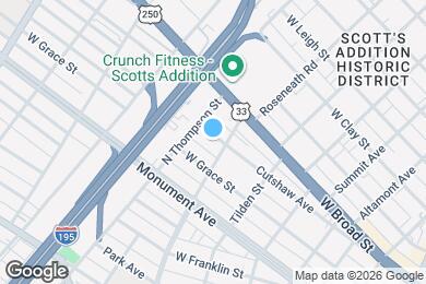 Map image of the property - 3405 Cutshaw Ave