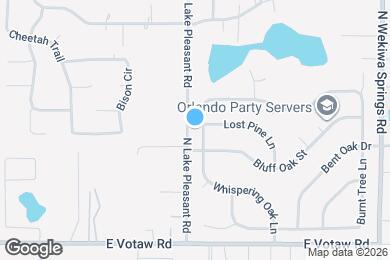 Map image of the property - 520 Whispering Oak Ln