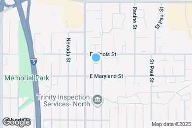 Map image of the property - 2821 Pacific St