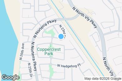 Map image of the property - 2319 W Running Deer Trl