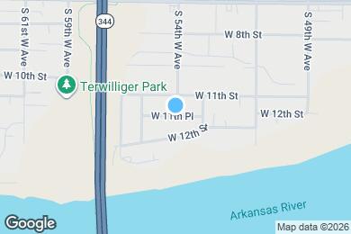 Map image of the property - 5330 W 11th Pl