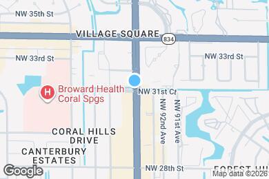 Map image of the property - Modera Coral Springs
