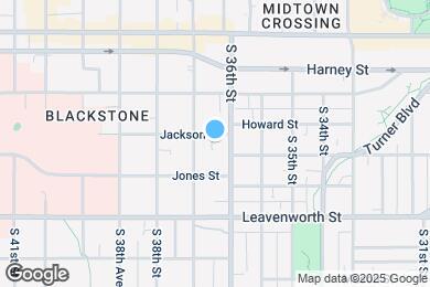 Map image of the property - 3611 Jackson St