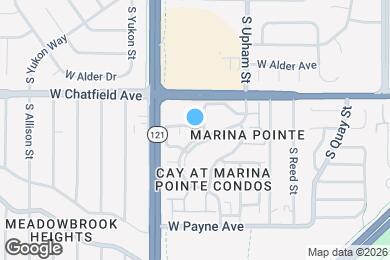 Map image of the property - 8361 S Upham Way