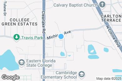 Map image of the property - Orchid Lake Apartments