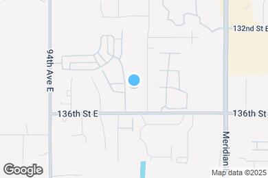 Map image of the property - 13503 97th Ave E