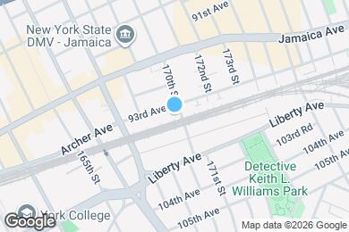 Map image of the property - 93-18 170th St