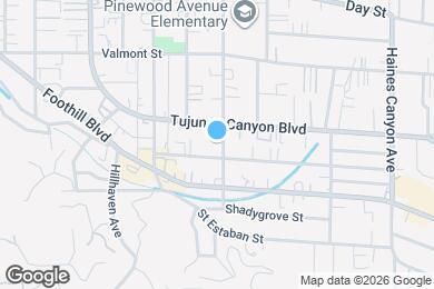 Map image of the property - 9949 Pinewood Ave