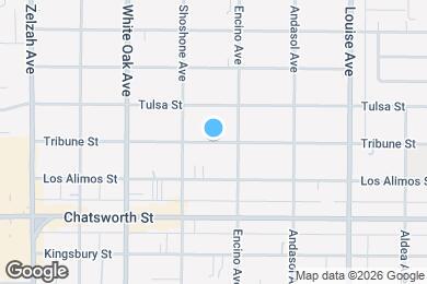 Map image of the property - 17527 Tribune St