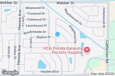 Map image of the property - 3401 Spainwood Dr