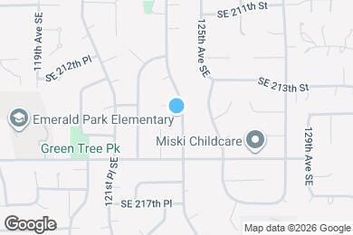 Map image of the property - 21415 124th Ave SE