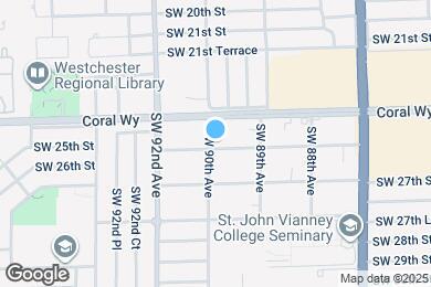 Map image of the property - 2445 SW 90th Ave